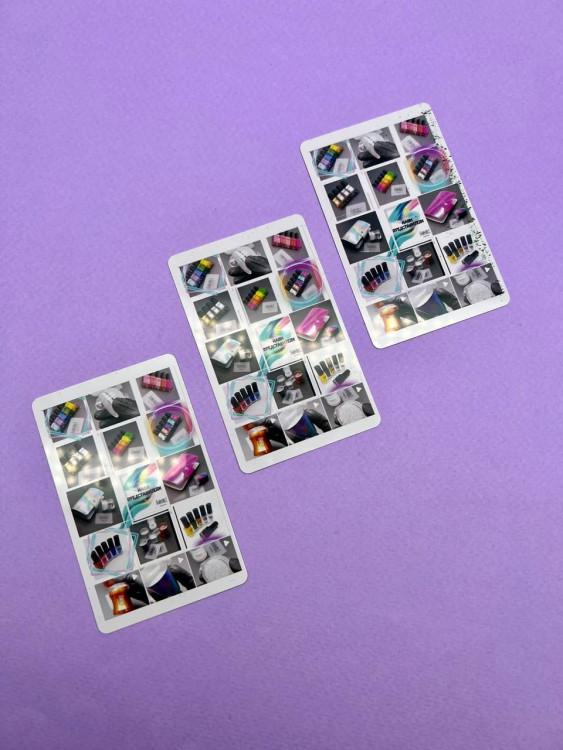 Скребок для стемпинга Duoble stamping