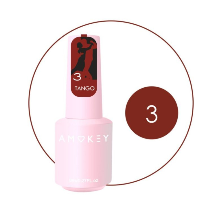 Amokey гель-лак Tango 03 - 8ml