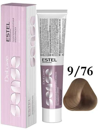 ESTEL 9/76 Крем-краска "ESTEL SENSE DE LUXE", блондин коричнево-фиолетовый