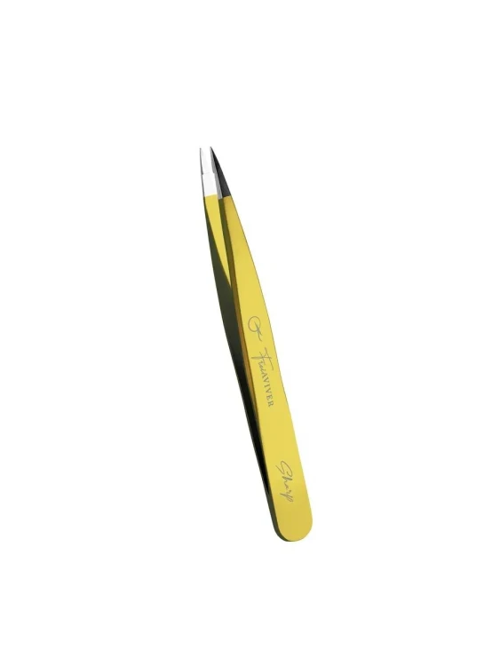 FreiAVIVER Точечный пинцет для бровей Sharp, золото
