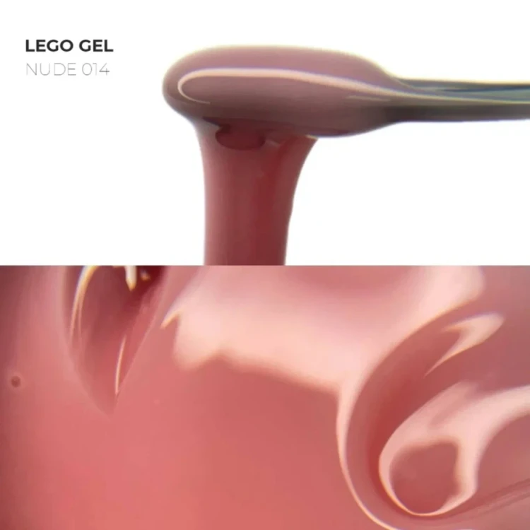 Lovely гель для наращивания и укрепления, Lego Gel Nude 14, 15 гр