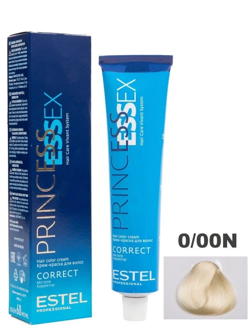 ESTEL 0/00N Крем-краска ESTEL PRINCESS ESSEX CORRECT, нейтральный