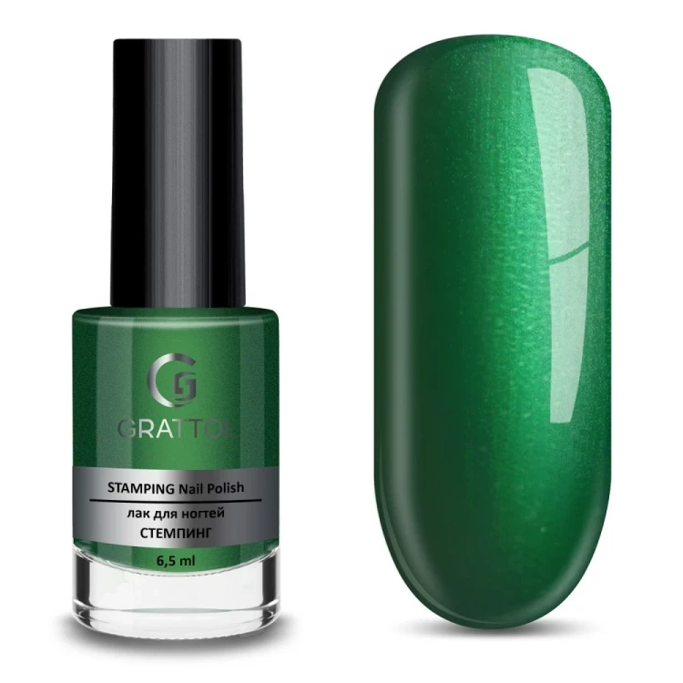 Grattol Stamping Green Met 6,5мл
