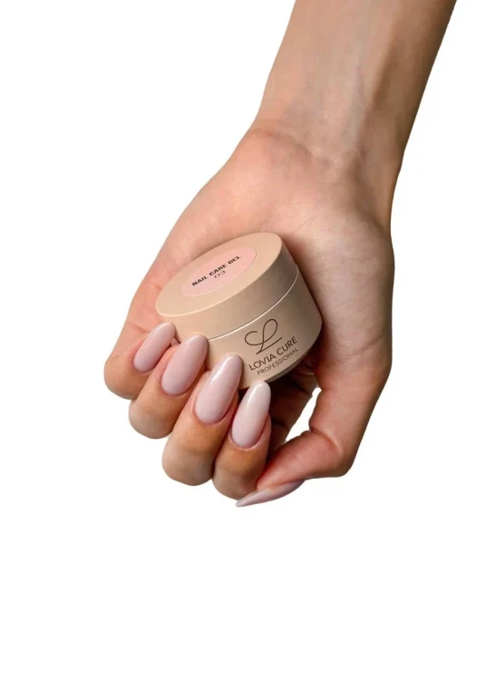 LOVIA CURE Гель моделирующий с кератином и кальцием  UV/LED Nail Care Gel 03 15 мл