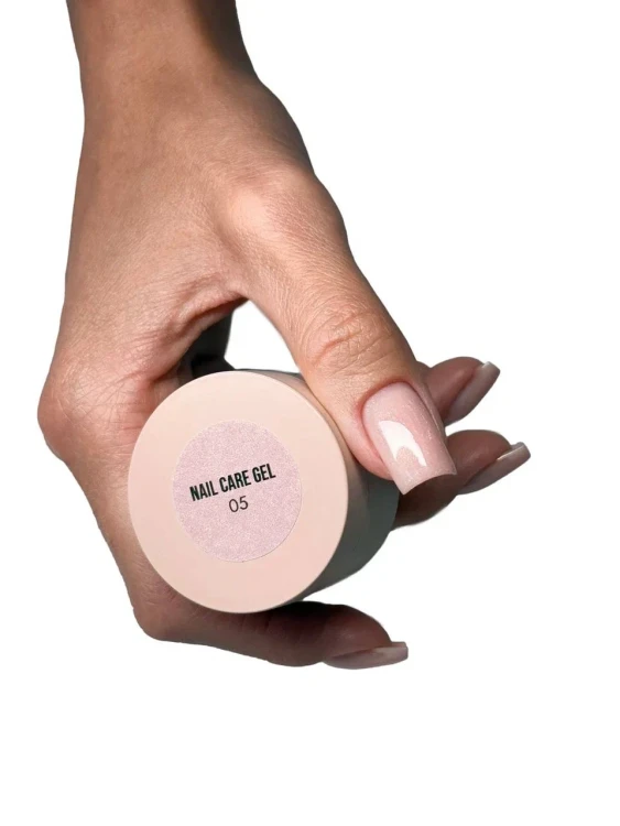 LOVIA CURE Гель моделирующий с кератином и кальцием  UV/LED Nail Care Gel 05 15 мл