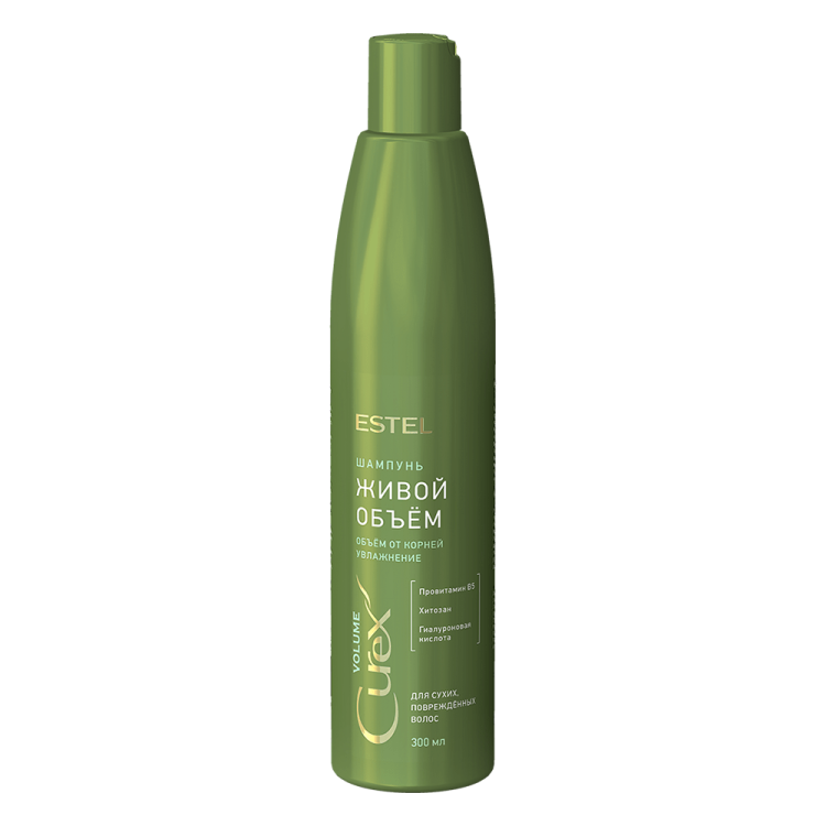 ESTEL Шампунь "Живой объем" для склонных к жирности волос CUREX VOLUME (300ml)