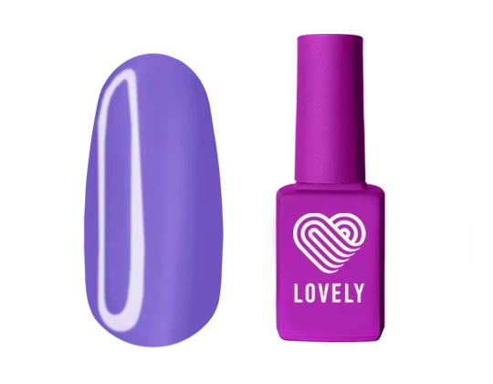 Lovely Топ цветной без липкого слоя Top Violet 7мл