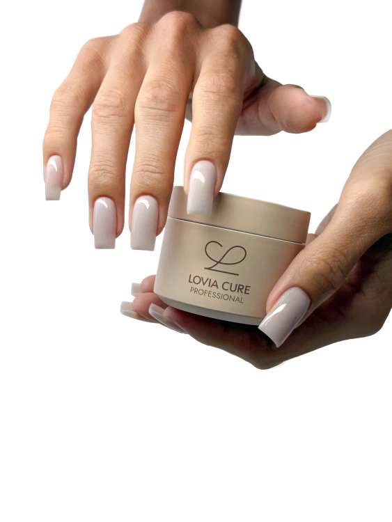 LOVIA CURE Гель моделирующий с кератином и кальцием  UV/LED Nail Care Gel 11 15 мл