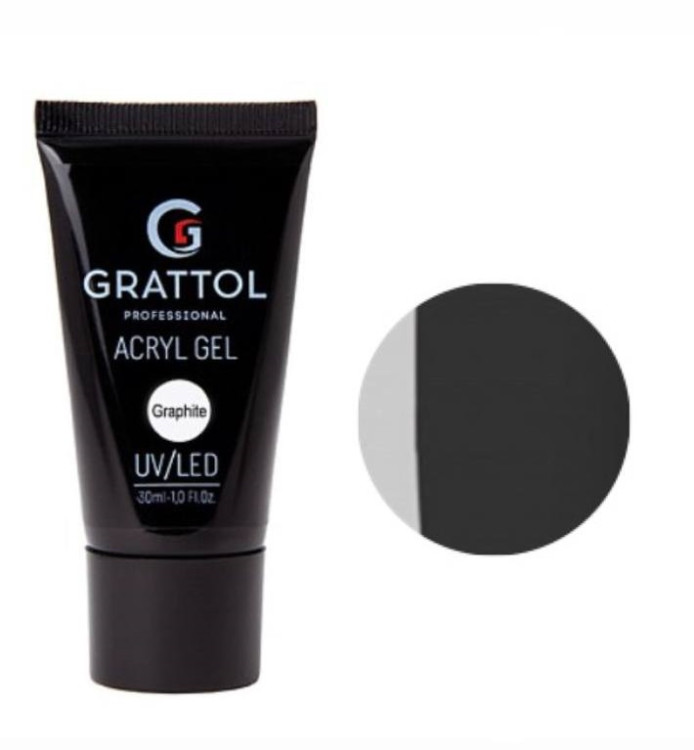 Grattol Acryl Gel Graphite 30ml (Grattol)