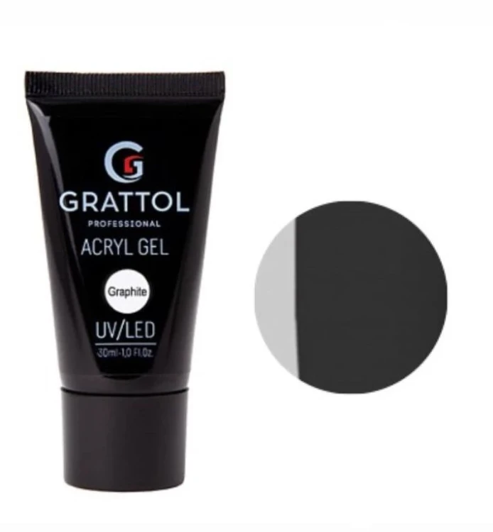 Grattol Acryl Gel Graphite 30ml (Grattol)