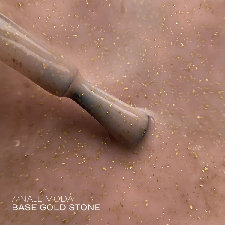 NAIL MODA База "Gold Stone" 15мл