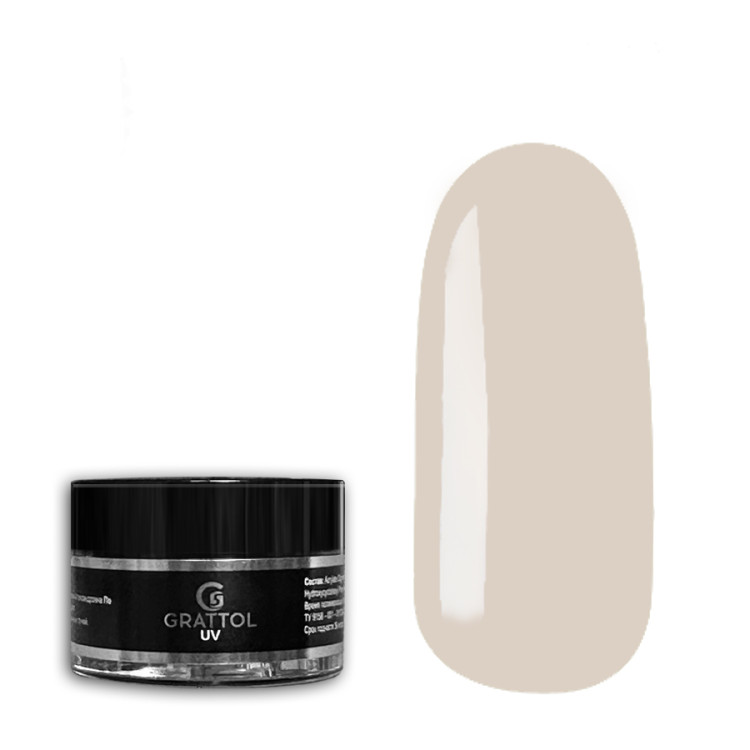 Grattol Camouflage Gel Light Beige.15 ml.