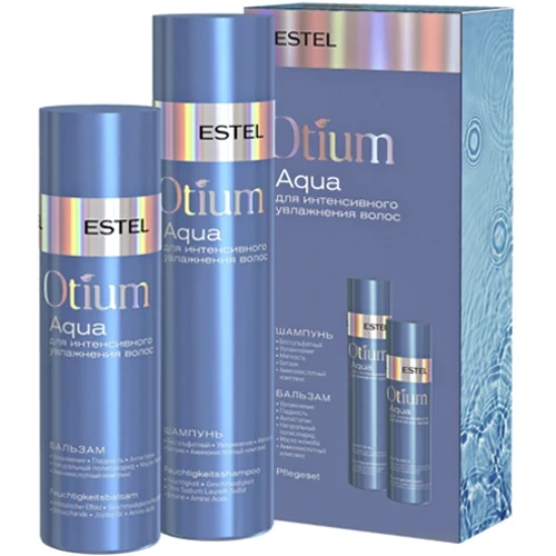 ESTEL Набор OTIUM AQUA для интенсивного увлажнения волос