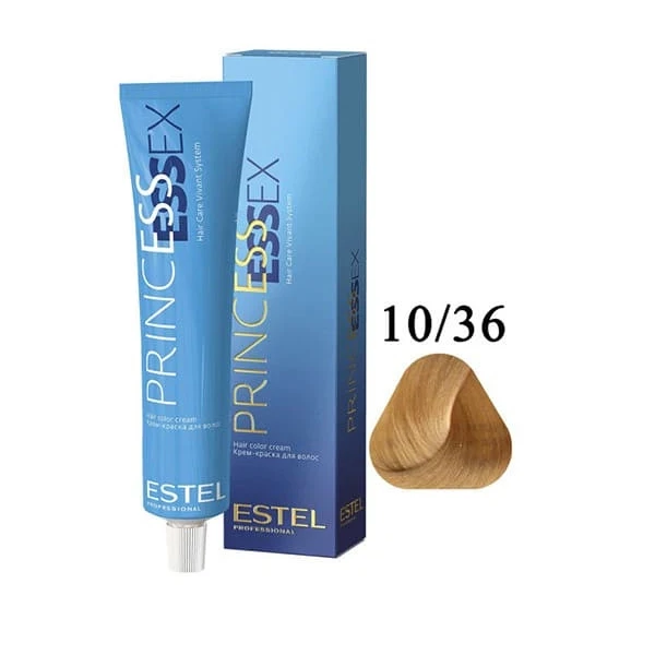 ESTEL 10/36 Крем-краска ESTEL PRINCESS ESSEX, светлый блондин золотисто-фиолетовый