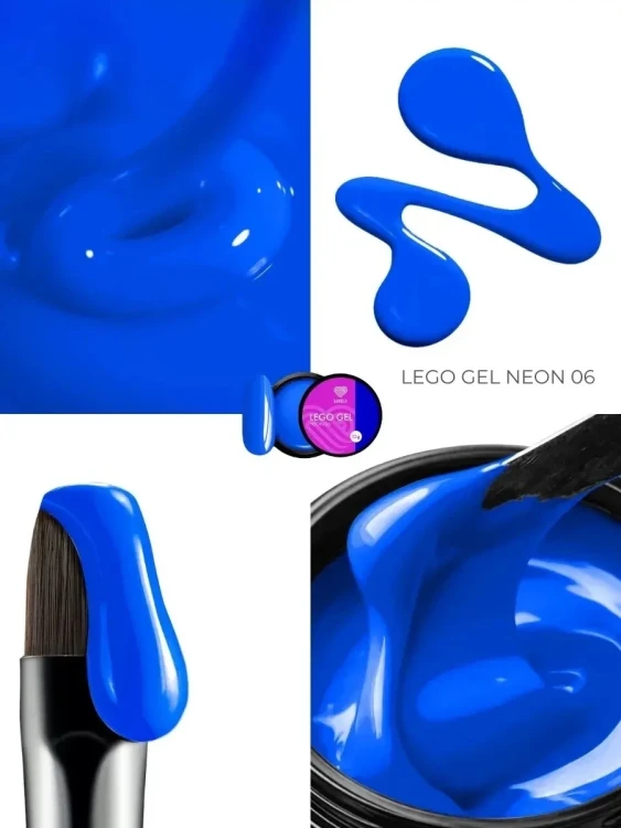 Lovely Гель для наращивания и укрепления, Lego Gel Neon 06, 15 ml