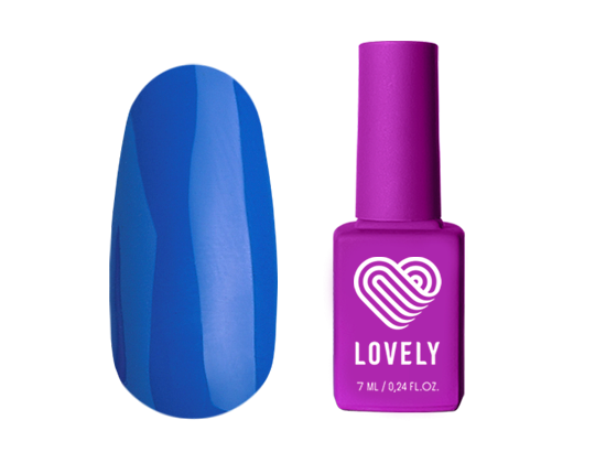 Lovely Гель-лак , коллекция Luminous Blue, 7 ml