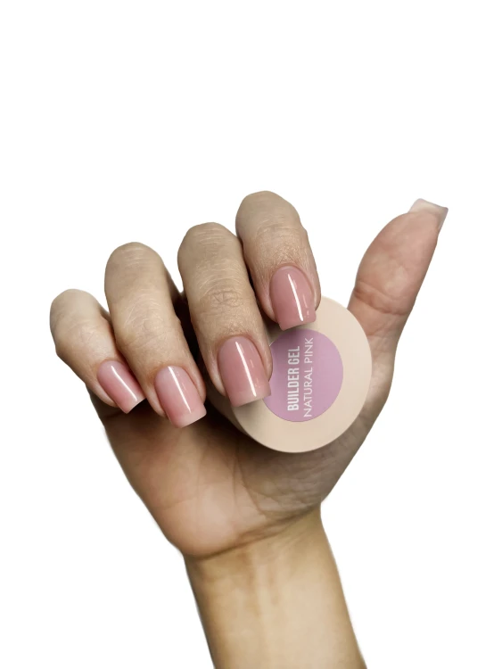 LOVIA CURE Гель моделирующий натурально-розовый Builder Gel Natural Pink 15 мл