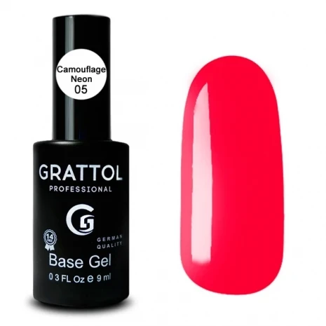 Grattol Rubber Base Camouflage Neon 05