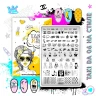 Пластина для стемпинга ТакиДа 06 " На стиле" (ТакиДа)