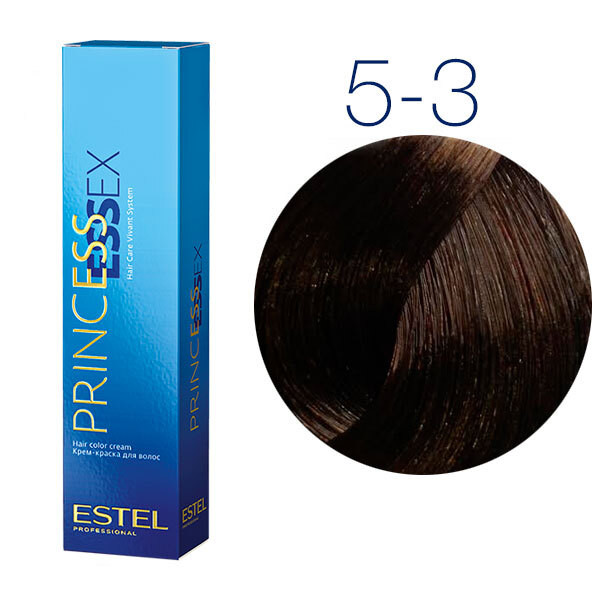 ESTEL 5/3 Крем-краска ESTEL PRINCESS ESSEX, светлый шатен золотистый