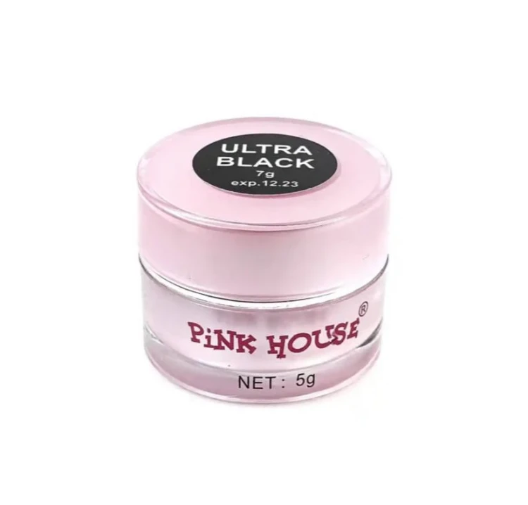 Pink House Гель-краска ultra black 7 g