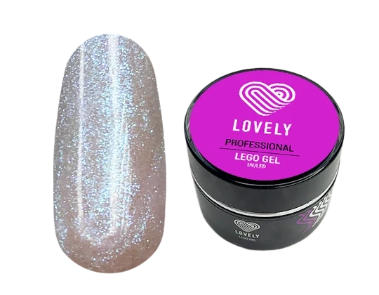 Lovely Гель для наращивания и укрепления, Lego Gel Seashell 02 15гр (M)