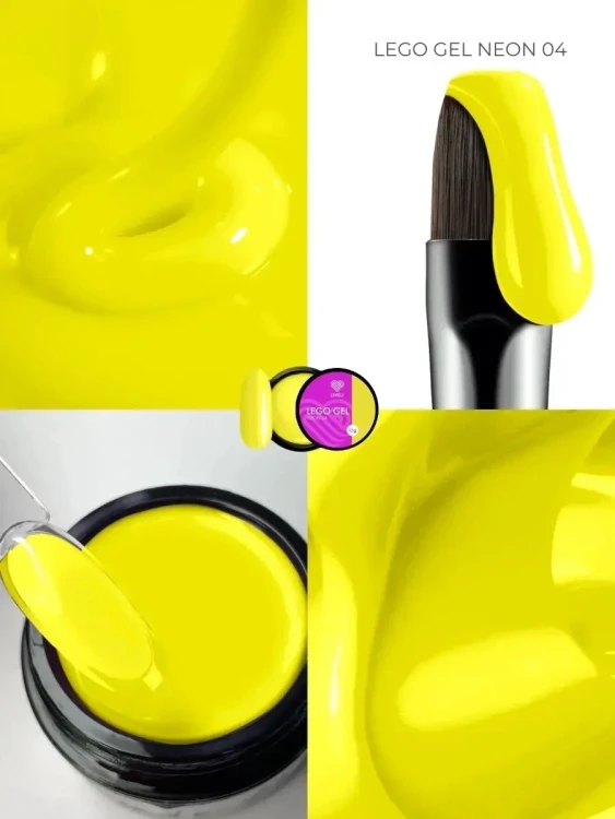 Lovely Гель для наращивания и укрепления, Lego Gel Neon 04, 15 ml