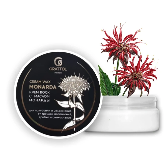 Grattol Крем - воск для ног monarda 50 мл