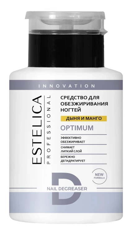 ESTELICA PROFESSIONAL Средство для обезжиривания и снятия липкого слоя OPTIMUM, Дыня и Манго, помпа