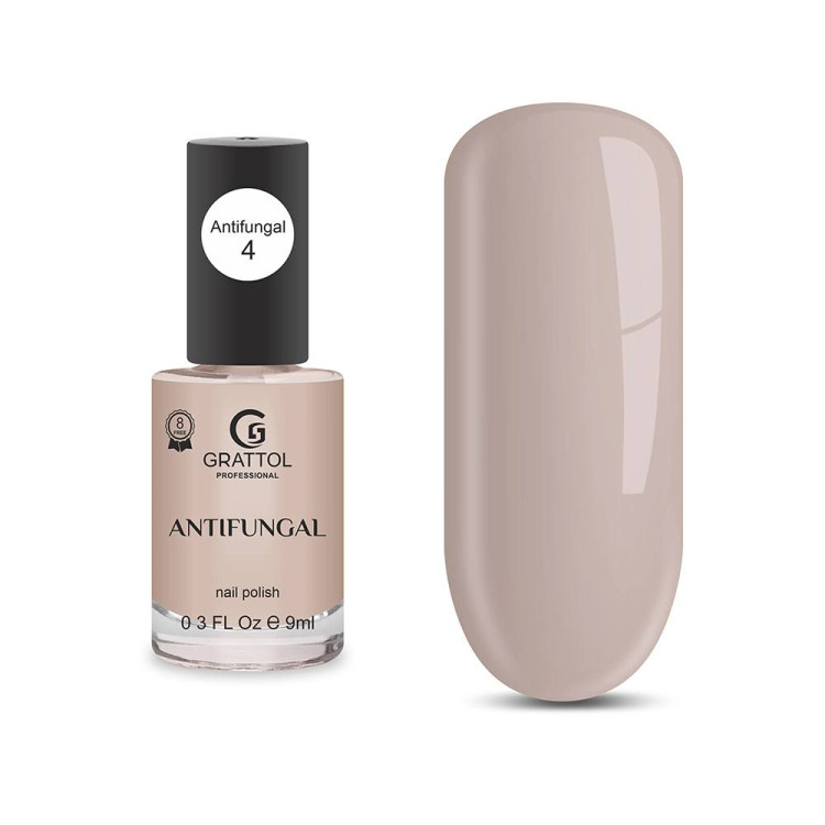 Grattol Antifungal Nail Polish 04 9мл