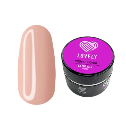 Lovely гель для наращивания и укрепления, Lego Gel Nude 02, 30 гр