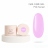 LOVIA CURE Гель моделирующий с кератином и кальцием молочно-розовый Gel Limit Pink Sunset 15 мл