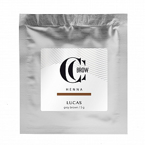 CC BROW Хна для бровей в саше, Grey brown 5гр