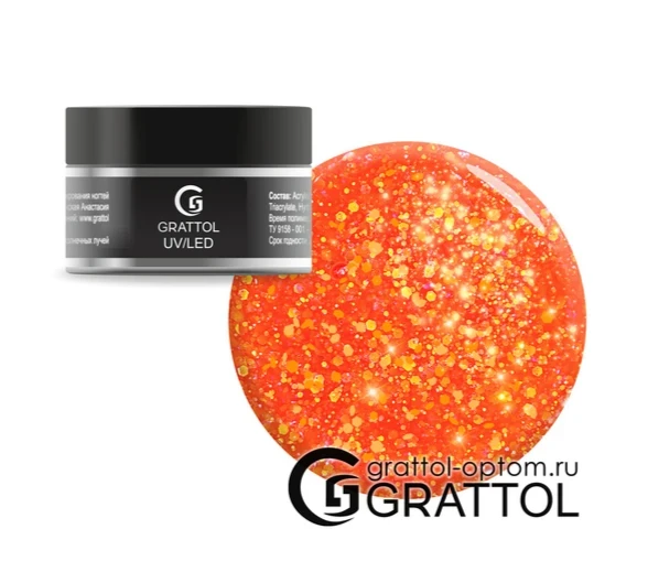 Grattol Gel Opal Neon 04 15ml