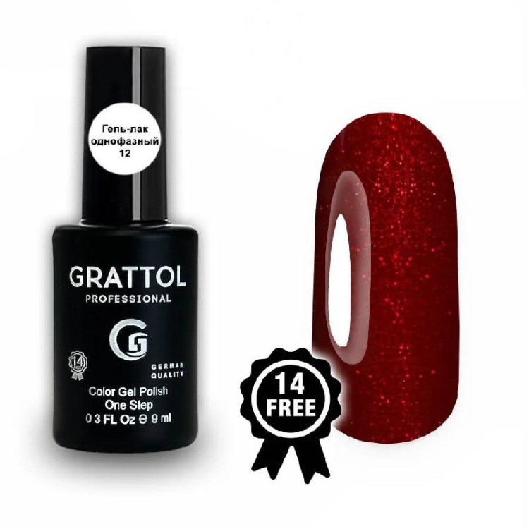 Grattol Color Gel Polish One Step 12