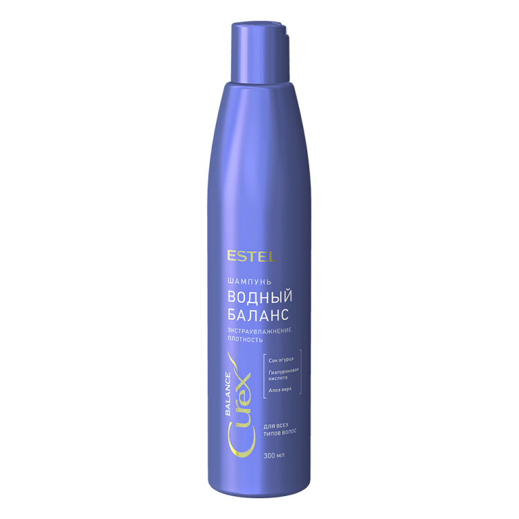 ESTEL Шампунь "Водный баланс" для всех типов волос  CUREX BALANCE (300ml)