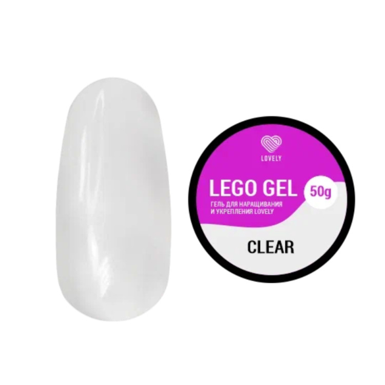Lovely Гель для наращивания и укрепления, Lego Gel Milk 50гр
