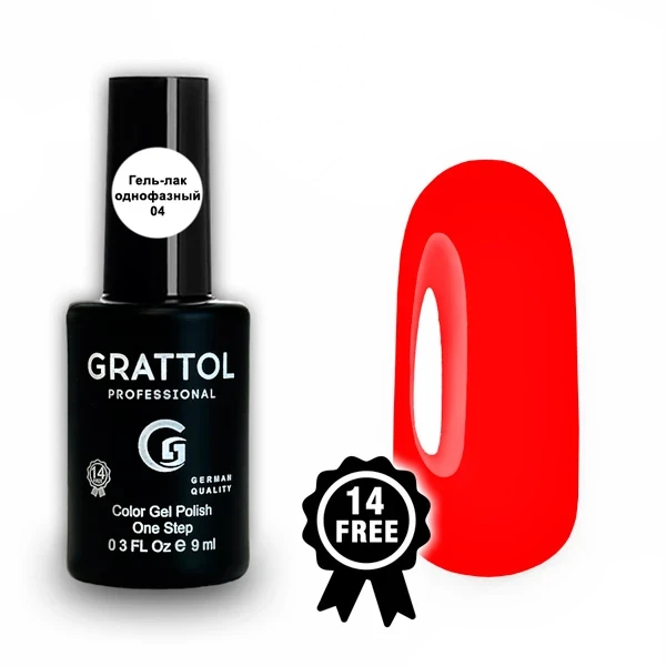 Grattol Color Gel Polish One Step 04