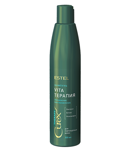 ESTEL Шампунь "Vita-терапия" для поврежденных волос CUREX THERAPY (300ml) (М)