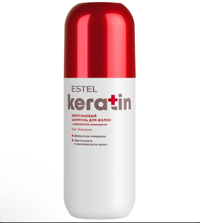 ESTEL Кератиновый шампунь для волос KERATIN 400мл