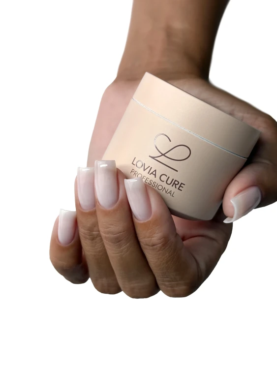 LOVIA CURE Гель моделирующий с кератином и кальцием  UV/LED Nail Care Gel 08 15 мл