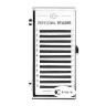 CC Lashes Ресницы D/0,07 mix (7-12mm) чёрные