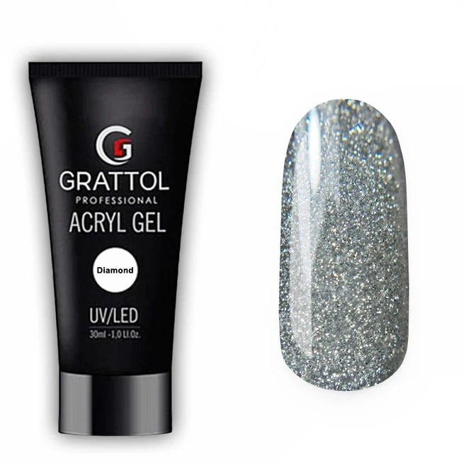 Grattol Acryl Gel Diamond Reflective