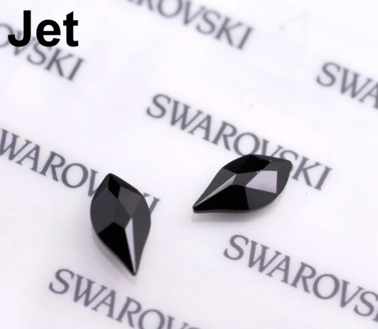 Art-A Svarovski Пламя 7,5 мм jet  2шт (Черный 7,5 мм 2шт ART-A)